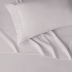 Amazon Basics Lightweight Super Soft Easy Care Microfiber 3-Piece Bed Sheet Set with 14-Inch Deep Pockets  Twin  Light Gray  Solid