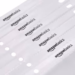 Amazon Basics Sheet Protector - Non-Glare  1200-Pack  Clear