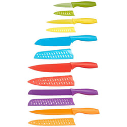 12-Piece Knife Set, Multicolor