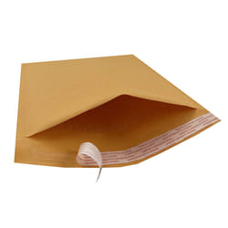 Amazon Basics Kraft Bubble Mailer  8.5"""" x 12"""" (Internal Size - 8.25"""" x 11"""")  50-Pack  Self-Seal  Brown