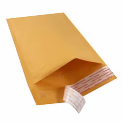 Amazon Basics Kraft Bubble Self-Seal Mailer 8.5"""" x 14"""" (Internal Size - 8.25"""" x 13.75"""") 100-Pack Brown