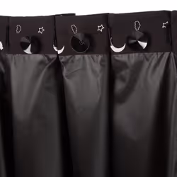 Amazon Basics Portable Blackout Curtain Shade with Suction Cups  50"""" x 78""""  2-Pack  Moon and Stars