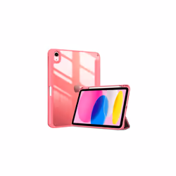 for iPad 10th Generation Case with Pencil Holder 2022 10.9 Inch, Clear Back iPad 10 Case, 10th Gen iPad Case for A2696 A2757 ...
