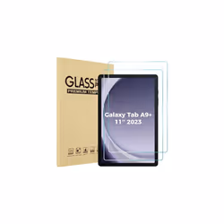 2 Pack Screen Protector for Galaxy Tab A9 Plus 11 Inch 2023, Tempered Glass Screen Film Guard for 11" Galaxy Tab A9+ Plus Tab ...