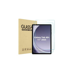 2 Pack Screen Protector for Galaxy Tab A9 Plus 11 Inch 2023, Tempered Glass Screen Film Guard for 11" Galaxy Tab A9+ Plus Tablet