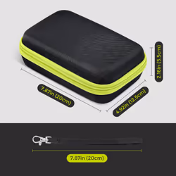 Hard Carrying Case for Norelco OneBlade 360 Pro Hybrid Electric Trimmer, QP6531/70 QP6530/70 QP6550 QP2724 QP2834,