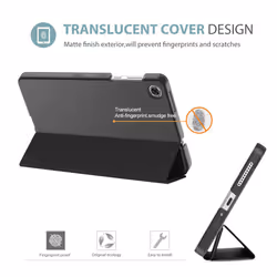 for Lenovo Tab M8 4th Gen Case 8 Inch 2023 TB-300FU/TB-300XU, Slim Stand Hard Back Shell Protective Smart Cover Case for Lenovo Tab M8 8" 2023 Release