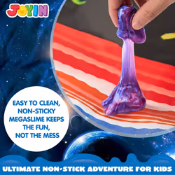 JOYIN Slime Party Favors  24 Pack Mixed Colors Galaxy Slime Ball Party Favors - Stretchy  Non-Sticky  Mess-Free  Stress Relief  and Safe for