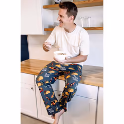 Lazy One Pajama Pants for Men  Men's Separate Bottoms  Lounge Pants (Taco  Small)