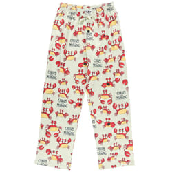 Lazy One Animal Pajama Pants for Men  Men's Separate Bottoms  Lounge Pants  Crab (Crabby  X-Small)