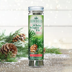 Scentsicles 6 Scented Christmas Tree Hanging Sticks White Winter Fir