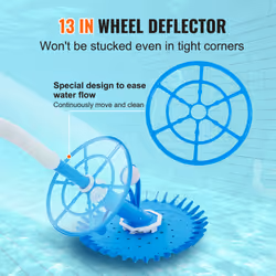 VEVOR Automatic Suction Pool Cleaner Low Noise Pool Vacuum with Extra Diaphragm