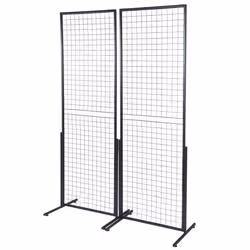VEVOR 2' x 5.6' Grid Wall Panels Tower 2 Packs Wire Gridwall Display Racks - Additional view 8