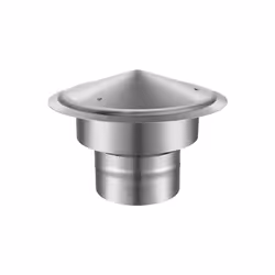 Vevor YXYCMYSBXGZDGEH55V0 6 in. Chimney Cap, Silver