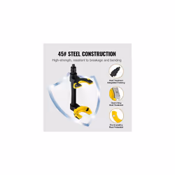 VEVOR Strut Spring Compressor Set, Macpherson Strut Spring Compressor Kit, Interchangeable Fork Strut Coil Extractor Remover Tool, with Yellow Protec - Additional view 11