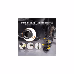 VEVOR Strut Spring Compressor Set, Macpherson Strut Spring Compressor Kit, Interchangeable Fork Strut Coil Extractor Remover Tool, with Yellow Protec - Additional view 5