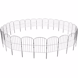 VEVOR Garden Fence No Dig Fence 24''(H)x13''(L)Animal Barrier Fence 28 Pack - Additional view 10