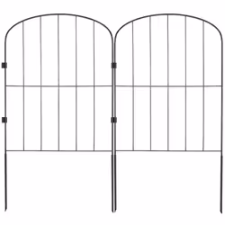 VEVOR Garden Fence No Dig Fence 24''(H)x13''(L)Animal Barrier Fence 28 Pack - Additional view 8