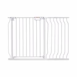 VEVOR Baby Gate Safety Stair Gate Dog Barrier Doorway 29.5"-48.4" Wide 30" Tall