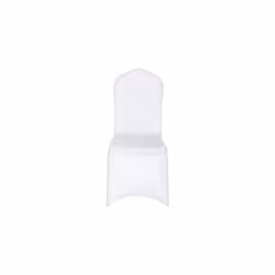 VEVOR 50pcs/100pcs/150pcs Chair Cover Wedding Spandex Flat Fronted Chair Covers Stretch Fabric Removable Washable Protective Wedding Chair Slipcovers
