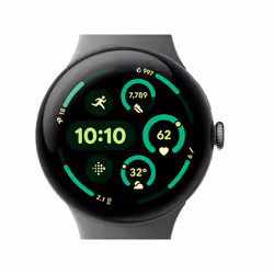 Google Pixel Watch 3, AMOLED, Touchscreen, 32 GB, Wi-Fi, GPS (satellite), 37 g