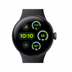 Google Pixel Watch 3 AMOLED 41 mm Digital Touchscreen Black Wi-Fi GPS (satellite) - Additional view 4