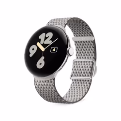 Google GA06011-WW, Watch strap, Cotton fibre, Silver, 1 pc(s)
