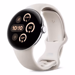Google Pixel Watch 3, AMOLED, Touchscreen, 32 GB, Wi-Fi, GPS (satellite), 31 g