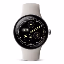Google Pixel Watch 4 AMOLED 41 mm Digital Touchscreen Silver Wi-Fi GPS (satellite) - Additional view 3