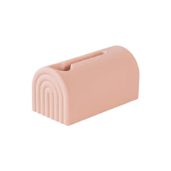mushie Bath Spout Cover | Soft Silicone Bathtub Faucet Safety Guard for Kids | Universal Fit Blush