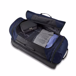 Samsonite Andante 2 Wheeled Rolling Duffel Bag  Navy/Black  32-Inch