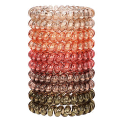JessLab Spiral Hair Ties  10 Pcs Traceless Phone Cord Hair Ties Spiral