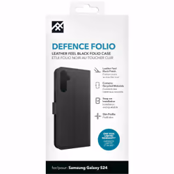 IFROGZ Defence Folio mobile phone case 15.8 cm (6.2") Black
