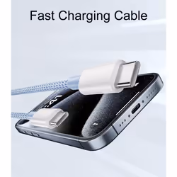 Official Apple iPhone 16 Pro & 15  Type C Fast Charger Cable  1m New