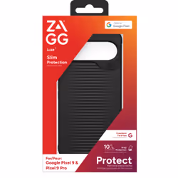 ZAGG Luxe mobile phone case 16 cm (6.3") Cover Black