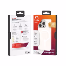 ZAGG Cases Crystal Palace Snap Apple iPhone 16 Pro Max Clear - Additional view 5