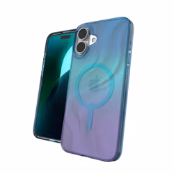 ZAGG Cases Milan Snap Apple iPhone 16 Plus Deep Aurora, Cover, Apple, iPhone 16+, 17 cm (6.7"), Blue, Purple