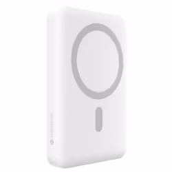 mophie Snap+ Powerstation, 10000 mAh, Wireless charging, White