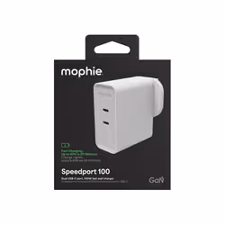mophie Speedport 100 Universal White AC Fast charging Indoor - Additional view 7