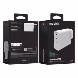 mophie Speedport 140 Universal White AC Fast charging Indoor - Additional view 8