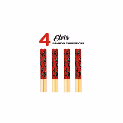 Gamago Eco-friendly Elvis Jailhouse Bamboo Chopsticks