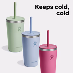 Hydro Flask 20 Oz All Around Tumbler Straw Lid Reef