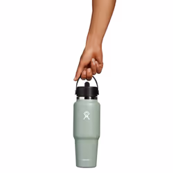 Hydro Flask 32 Oz Wide Flex Straw Travel Bottle Agave