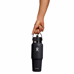 Hydro Flask 32 Oz Wide Flex Straw Travel Bottle Black