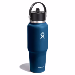 Hydro Flask 32 Oz Wide Flex Straw Travel Bottle Indigo