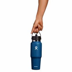 Hydro Flask 32 Oz Wide Flex Straw Travel Bottle Indigo