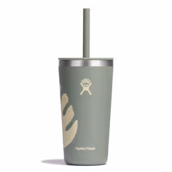Hydro Flask 20 Oz All Around Tumbler Straw Lid Botanical Bliss Agave