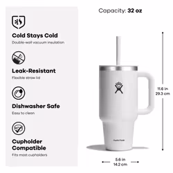 Hydro Flask 32 Oz Travel Tumbler Sugarplum