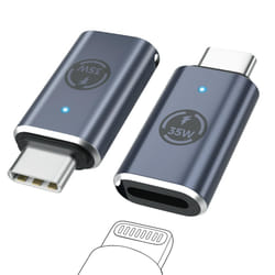 MoKo Lightning Female to USB C Male Adapter 2 Pack  Lightning to USB C Converter for iPhone 15 Series  iPad  iPhone to USB C Ada
