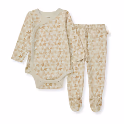 Burt's Bees Baby Unisex Baby Bodysuit & Pant Set 100% Organic Cotton